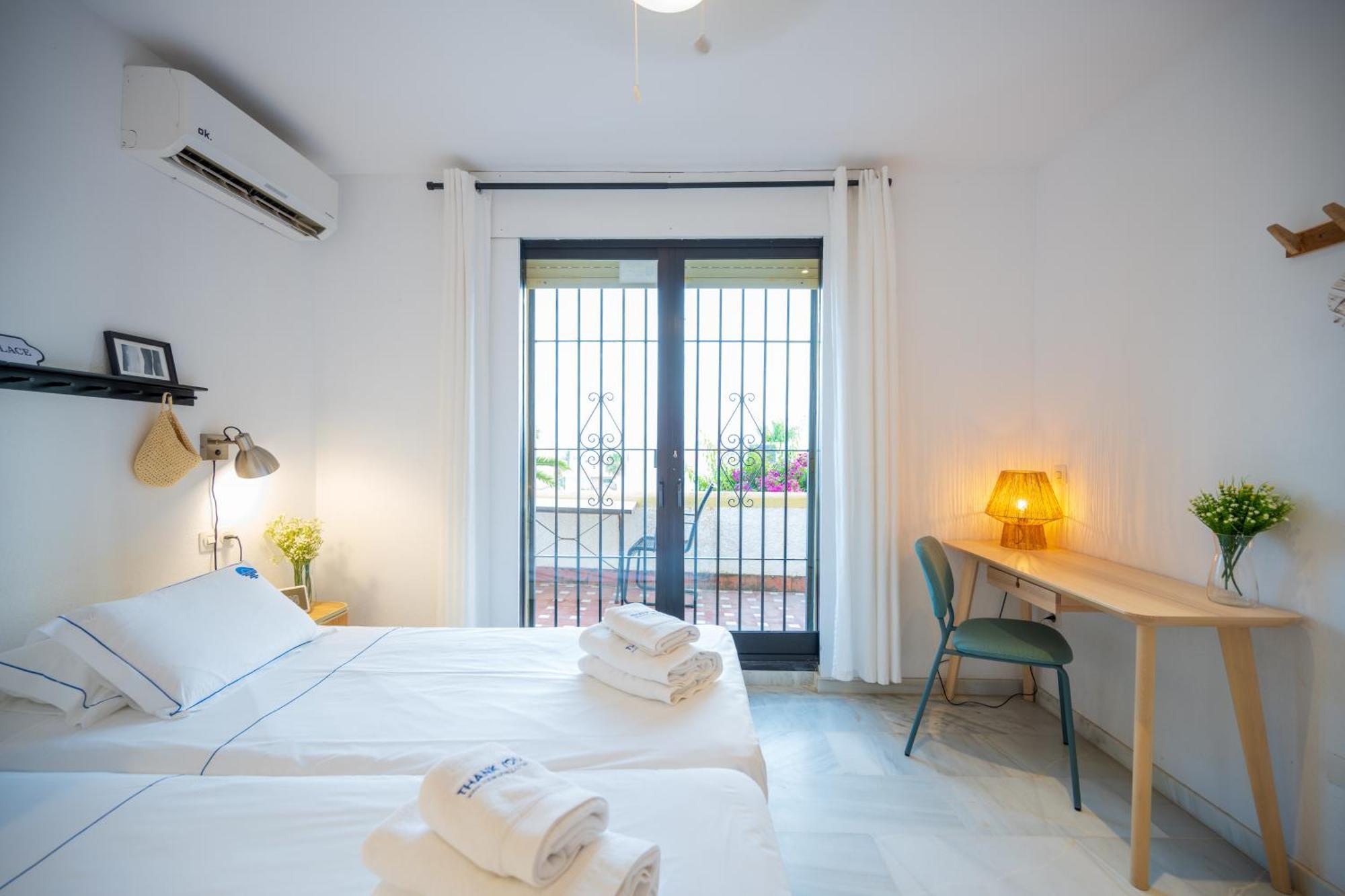 Typical Beach House Las Chapas Playa With Heated Pool 马尔韦利亚 外观 照片