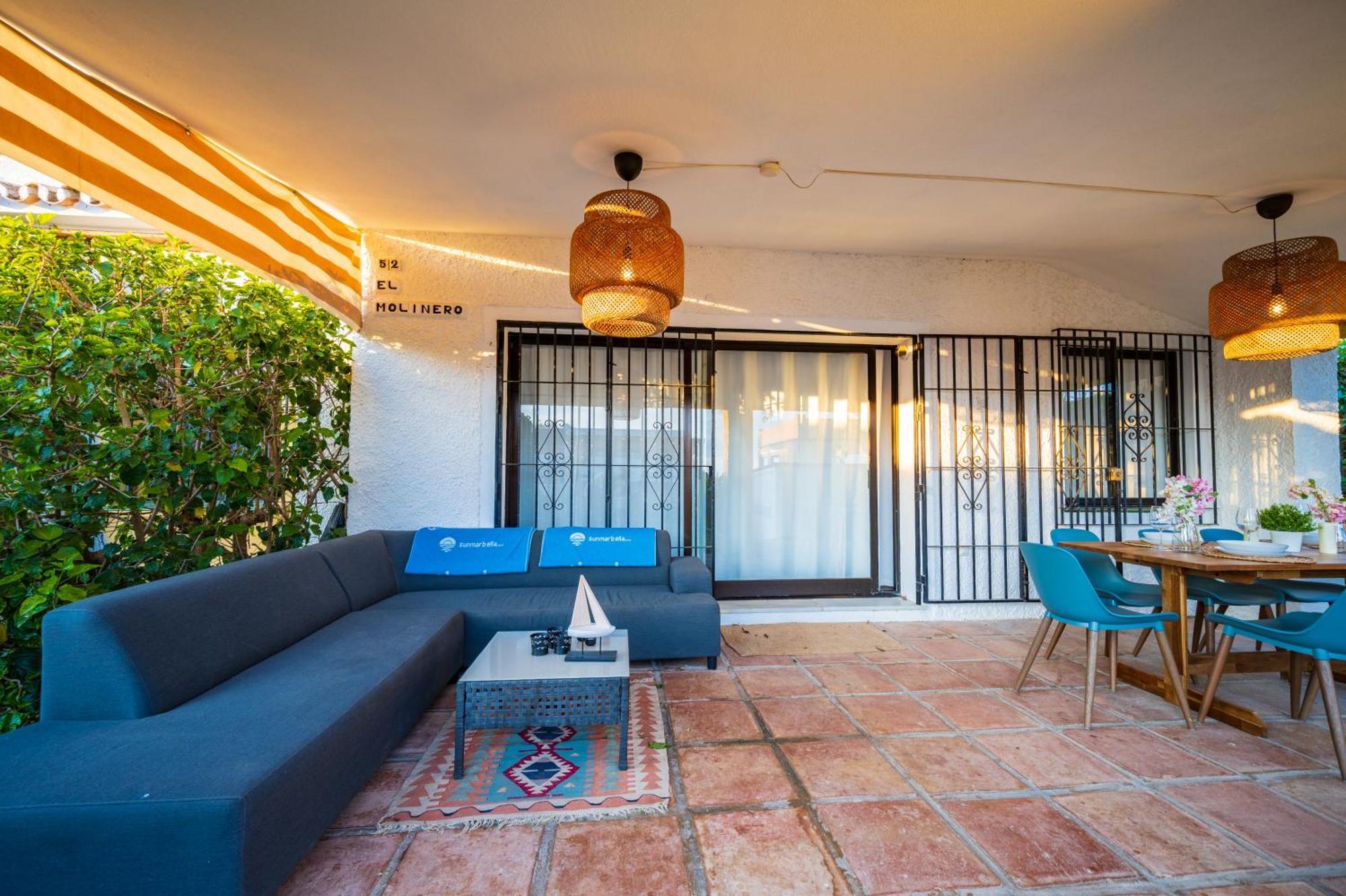 Typical Beach House Las Chapas Playa With Heated Pool 马尔韦利亚 外观 照片