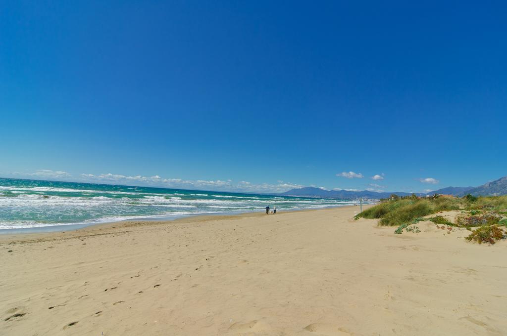 Typical Beach House Las Chapas Playa With Heated Pool 马尔韦利亚 外观 照片