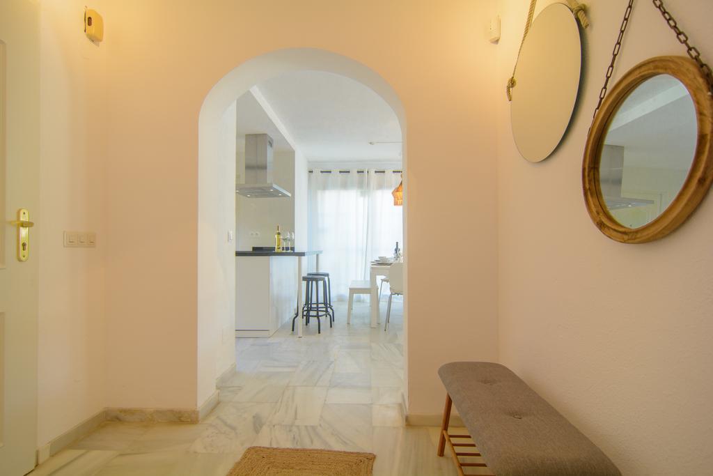 Typical Beach House Las Chapas Playa With Heated Pool 马尔韦利亚 外观 照片